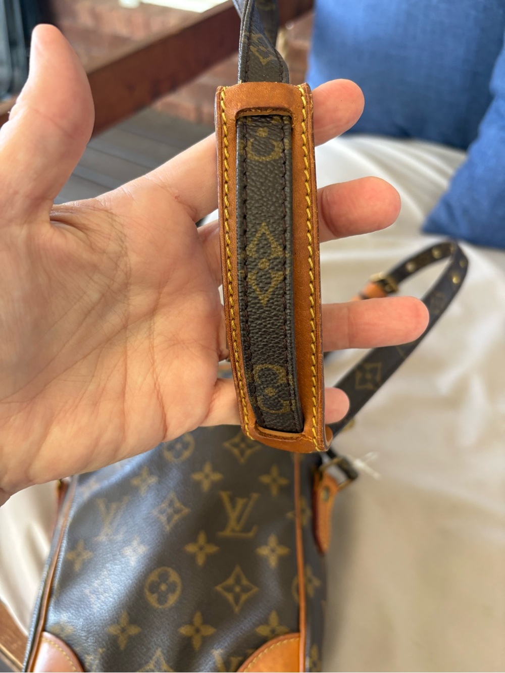 Vintage Louis Vuitton Monogram Danube 21 Crossbody Bag SL8905 - Picture 8 of 13